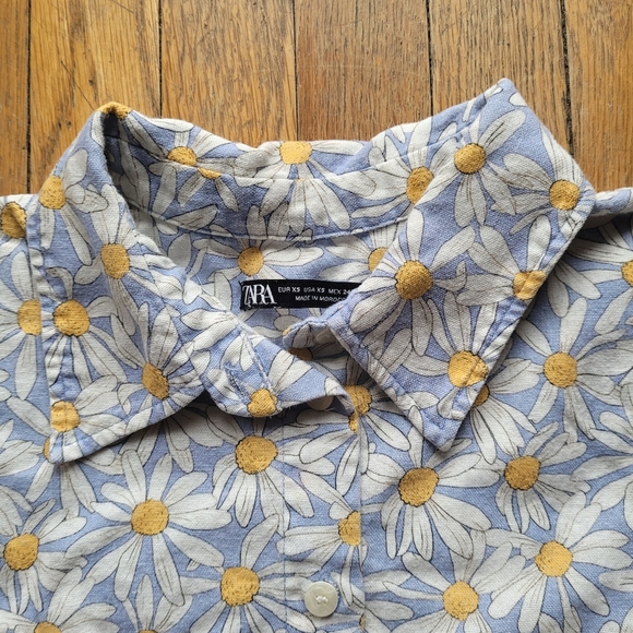 Zara Daisy Cropped Top ✨️ - Picture 2 of 8